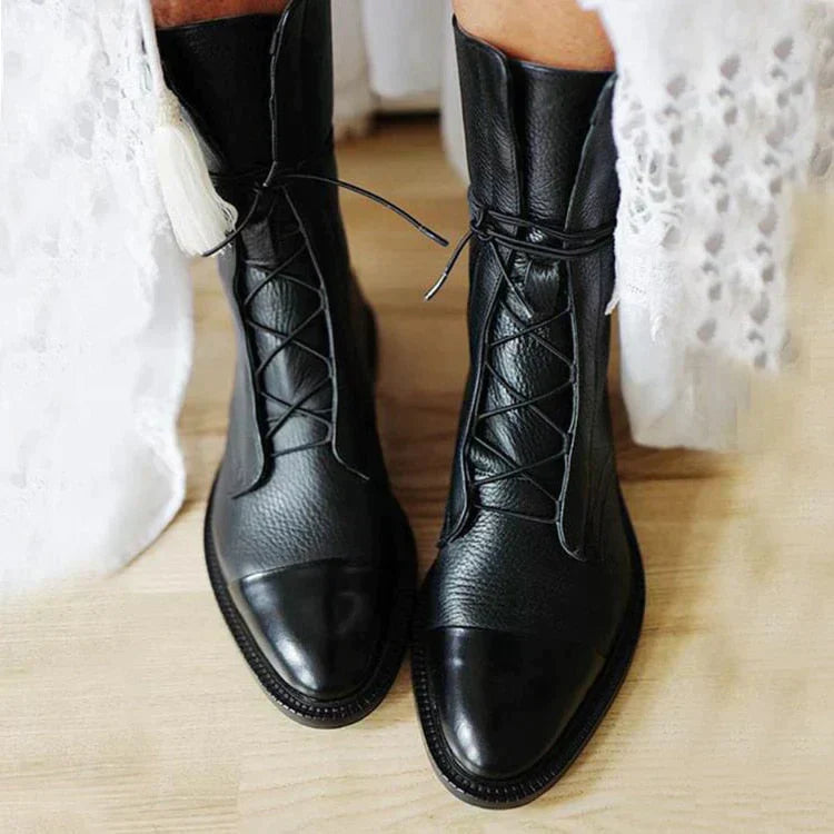 Andi - Stivali dal look vintage con tacco