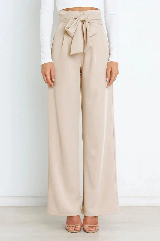 Alina - Pantaloni eleganti a gamba larga
