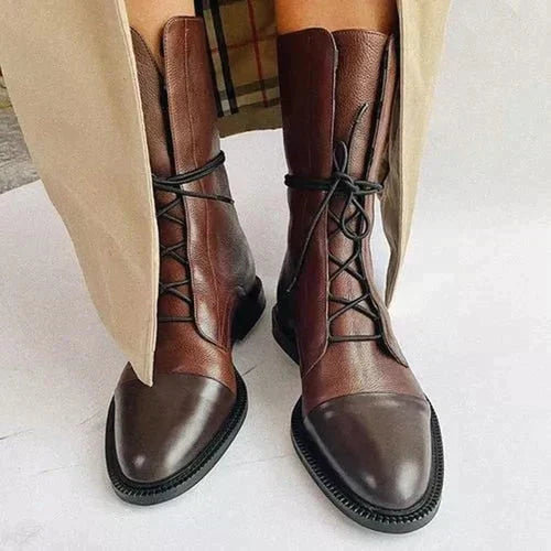 Andi - Stivali dal look vintage con tacco