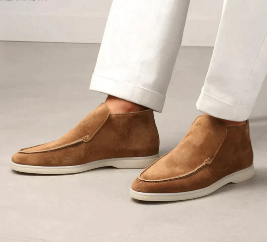 Jazz – Scarpe alte alla caviglia in camoscio